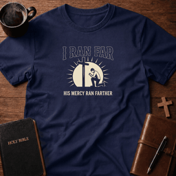 I Ran Far T Shirt Gift For Christian