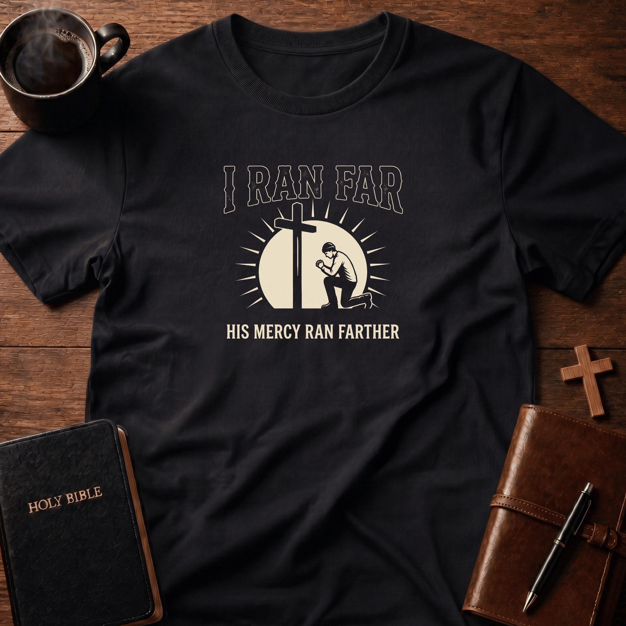 I Ran Far T Shirt Gift For Christian