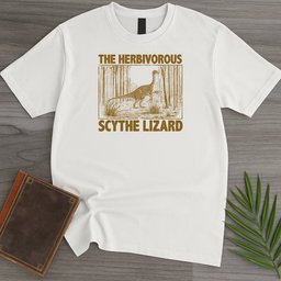 The Herbivorous Therizinosaurus T Shirt Gift For Nature Lover