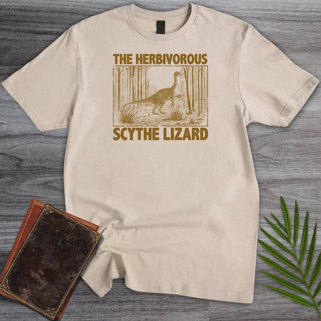 The Herbivorous Therizinosaurus T Shirt Gift For Nature Lover