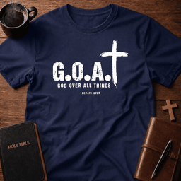 God Over All T Shirt Gift For Christian