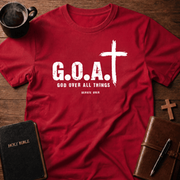 God Over All T Shirt Gift For Christian