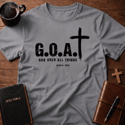 God Over All T Shirt Gift For Christian