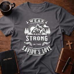 Made Strong T Shirt Gift For Christian