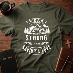 Made Strong T Shirt Gift For Christian