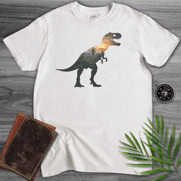 T Rex Environment Silhouette Environment T Shirt Gift For Dinosaur Lover