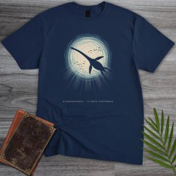 Sunlit Window Elasmosaurus T Shirt Gift For Nature Lover