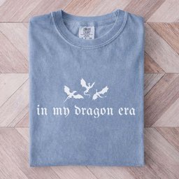 In My Dragon Era Gothic Tee Gift For Cat Lover