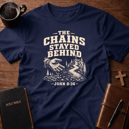 Behind T Shirt Gift For Christian