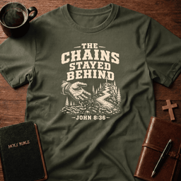 Behind T Shirt Gift For Christian