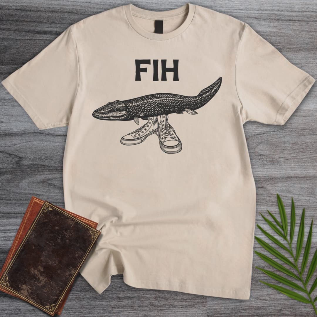 Walking Devonian Fih T Shirt Gift For Nature Lover