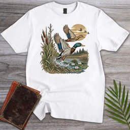 Wetland Mallard Duck T Shirt Gift For Duck Lover