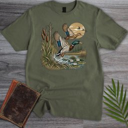 Wetland Mallard Duck T Shirt Gift For Duck Lover