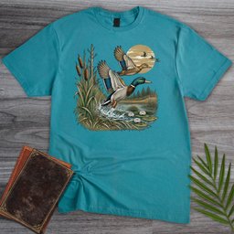 Wetland Mallard Duck T Shirt Gift For Duck Lover