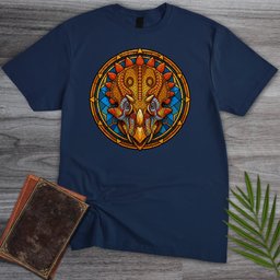 Stained Glass Regaliceratops T Shirt Gift For Nature Lover