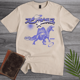 Vintage Y2k Japanese Spinosaurus T Shirt Gift For Nature Lover