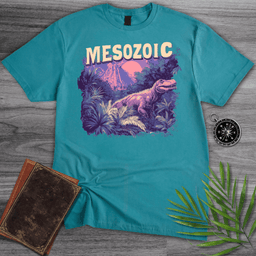 Vibrant Mesozoic Jungle Exploration T Shirt Gift For Nature Lover