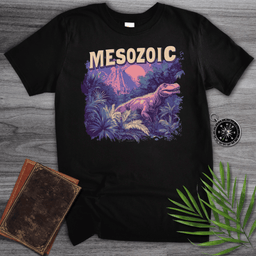Vibrant Mesozoic Jungle Exploration T Shirt Gift For Nature Lover