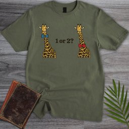 The Giraffe Debate T Shirt Gift For Nature Lover