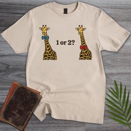 The Giraffe Debate T Shirt Gift For Nature Lover