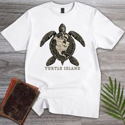 Turtle Island T Shirt Gift For Nature Lover