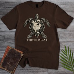 Turtle Island T Shirt Gift For Nature Lover
