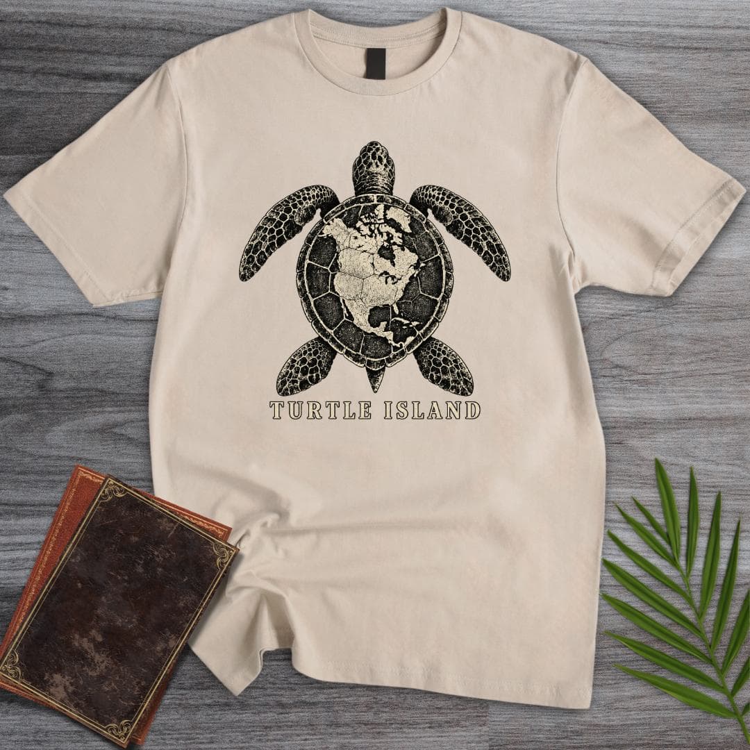 Turtle Island T Shirt Gift For Nature Lover