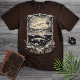 Victorian Ancient Biomes T Shirt Gift For Nature Lover