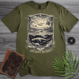 Victorian Ancient Biomes T Shirt Gift For Nature Lover