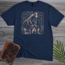 The Lurkin Spinosaurus T Shirt Gift For Nature Lover