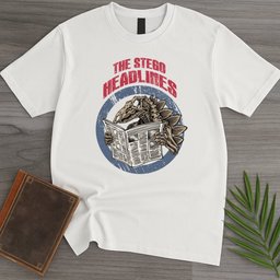 The Stego Headlines T Shirt Gift For Nature Lover