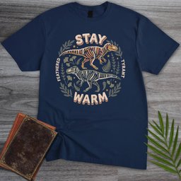 Stay Warm Yutyrannus T Shirt Gift For Nature Lover