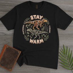Stay Warm Yutyrannus T Shirt Gift For Nature Lover