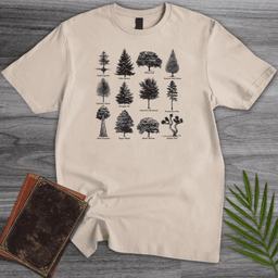 Trees Of North America T Shirt Gift For Nature Lover