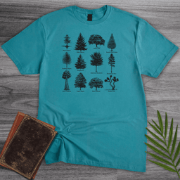 Trees Of North America T Shirt Gift For Nature Lover