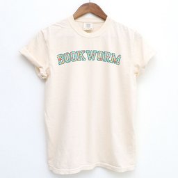 Floral Bookworm Shirt T Shirt Gift For Cat Lover