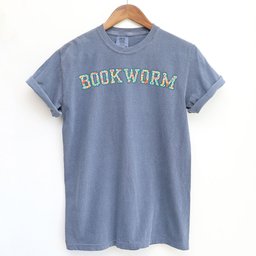 Floral Bookworm Shirt T Shirt Gift For Cat Lover