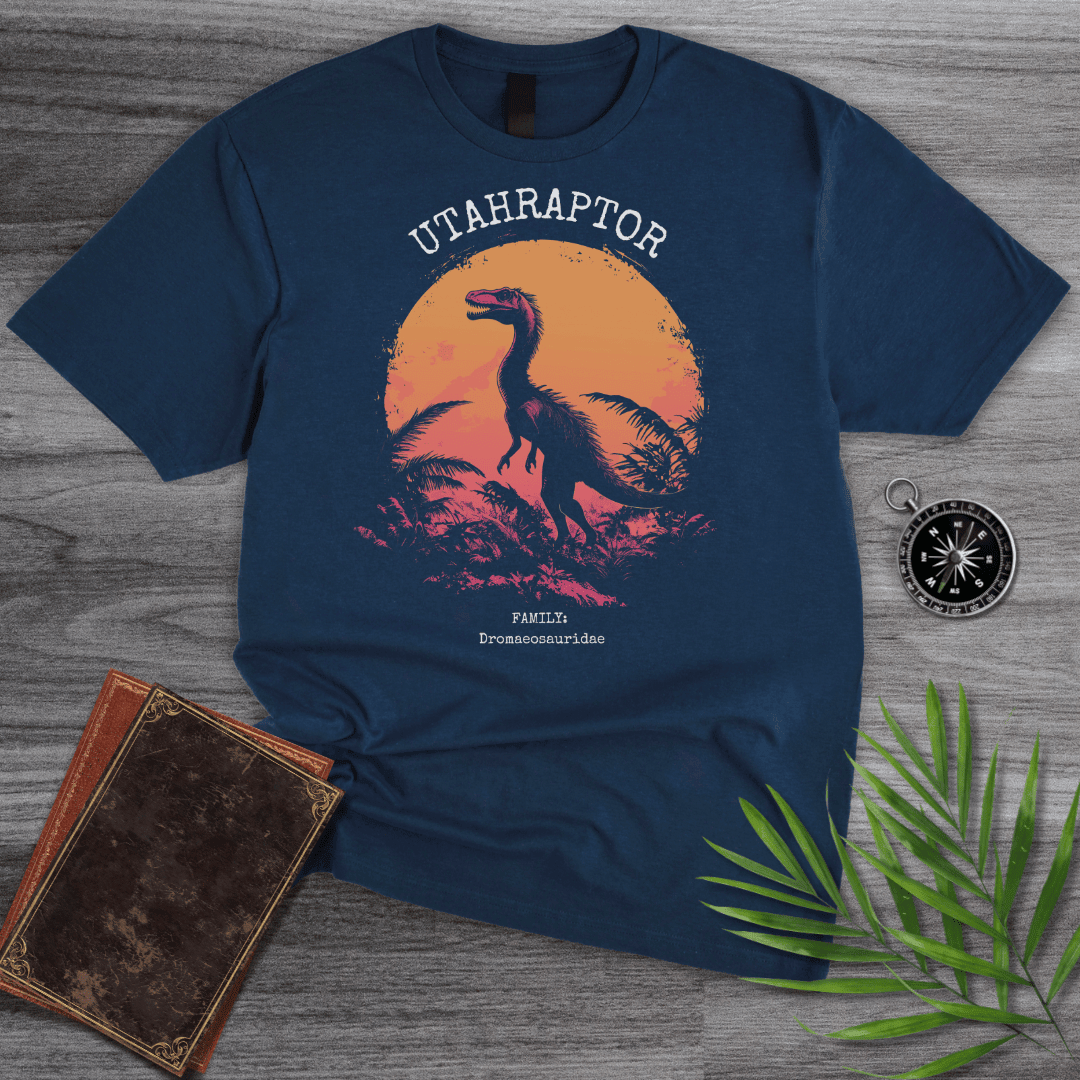 Utahraptor Vintage Classic T Shirt Gift For Nature Lover