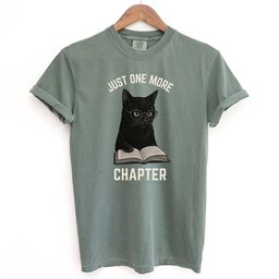 One More Chapter Funny Black Cat Shirt T Shirt Gift For Cat Lover