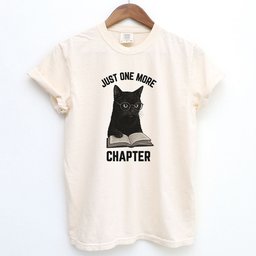 One More Chapter Funny Black Cat Shirt T Shirt Gift For Cat Lover