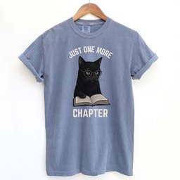 One More Chapter Funny Black Cat Shirt T Shirt Gift For Cat Lover