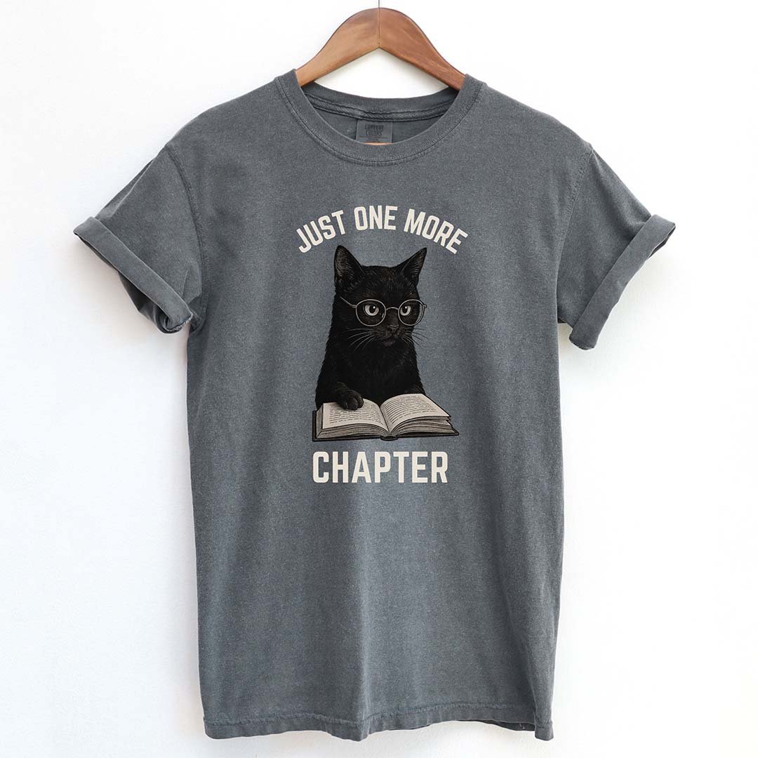 One More Chapter Funny Black Cat Shirt T Shirt Gift For Cat Lover