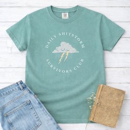 Daily Sh Tstorm Survivors Club Tee Gift For Cat Lover
