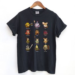 DND Classes Cute Animal Shirt T Shirt Gift For Cat Lover