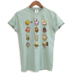 DND Classes Cute Animal Shirt T Shirt Gift For Cat Lover