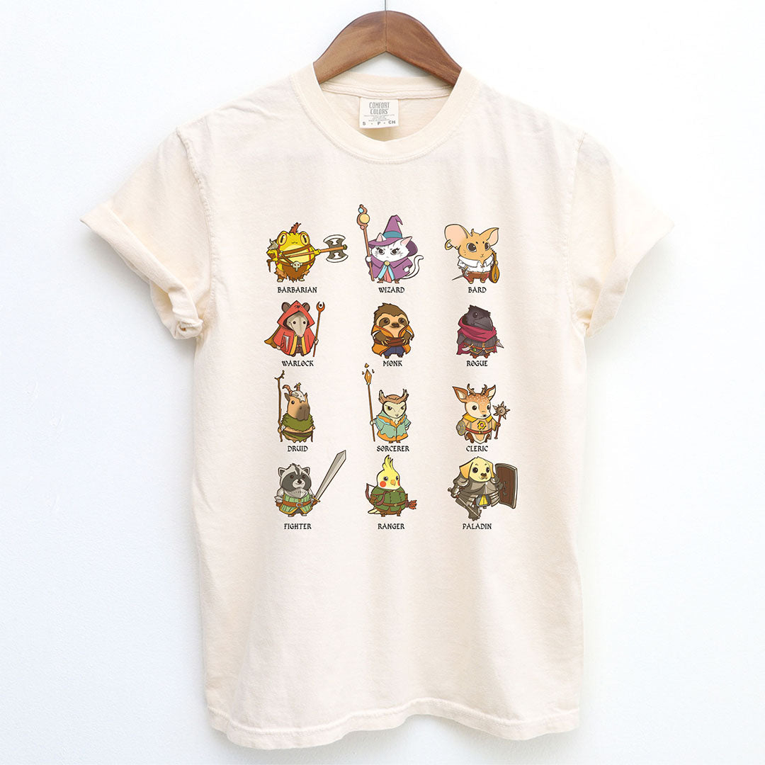 DND Classes Cute Animal Shirt T Shirt Gift For Cat Lover