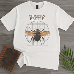 Vitruvian Beetle T Shirt Gift For Nature Lover