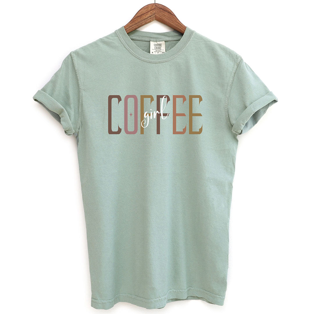 Coffee Girl Shirt T Shirt Gift For Cat Lover