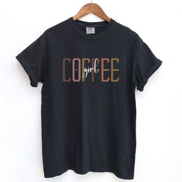 Coffee Girl Shirt T Shirt Gift For Cat Lover