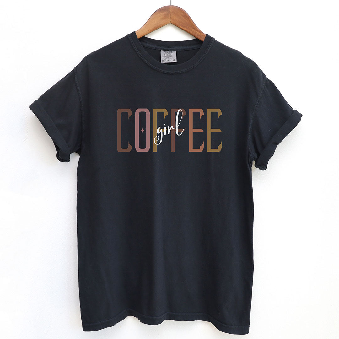 Coffee Girl Shirt T Shirt Gift For Cat Lover